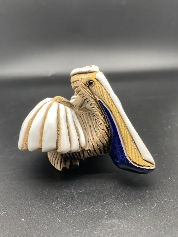 Vintage Artesania Riconada Pelican Figurine