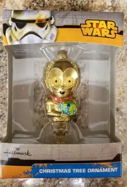 Star Wars C-3PO Cutie Collectible Hallmark Christmas Ornament 2015 C3PO NIB