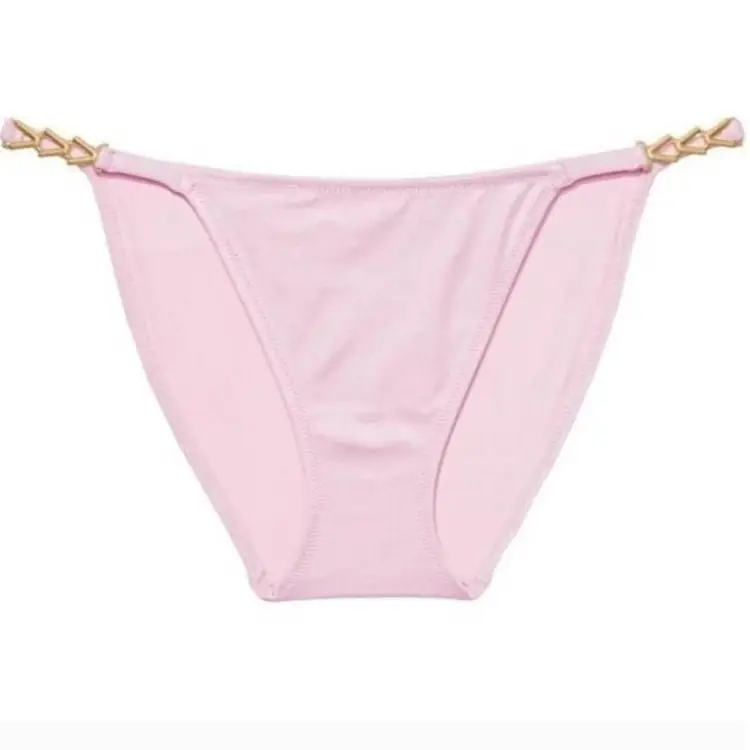 XXL-Victoria Secret chain strap bikini bottoms Lusty Lilac 💞 NWT
