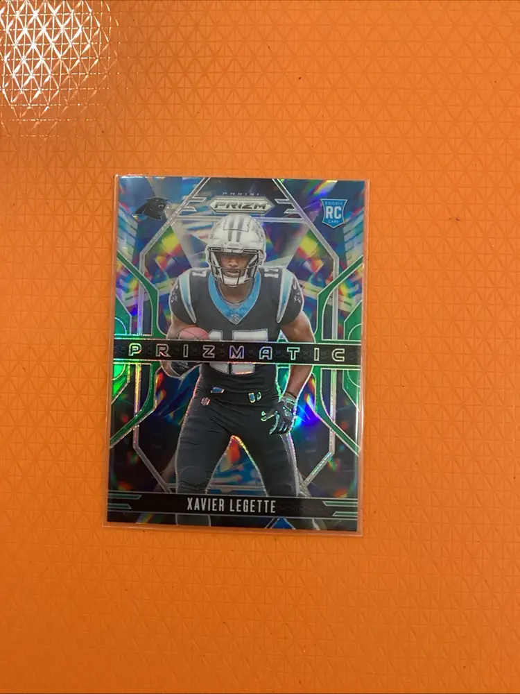 2024 Panini Prizm XAVIER LEGETTE Rookie Prizmatic Green Panthers RC #16