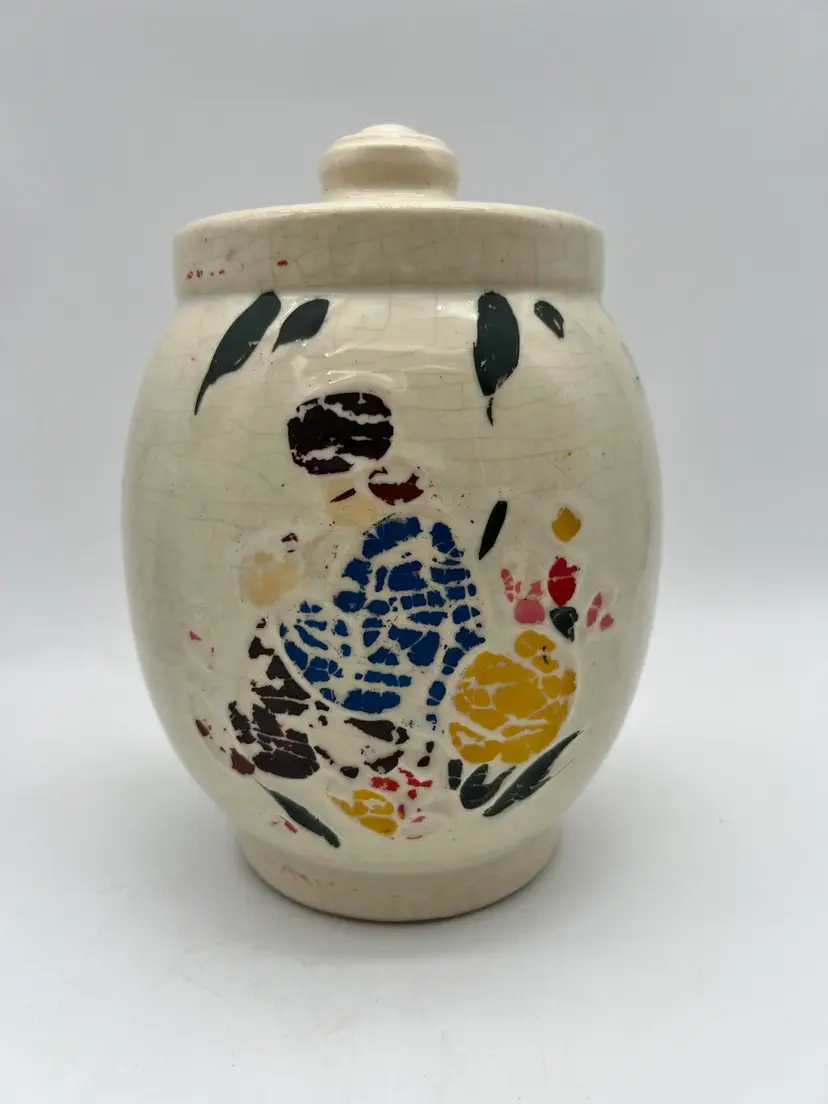 Vintage McCoy Dutch Boy Pottery Cookie Jar