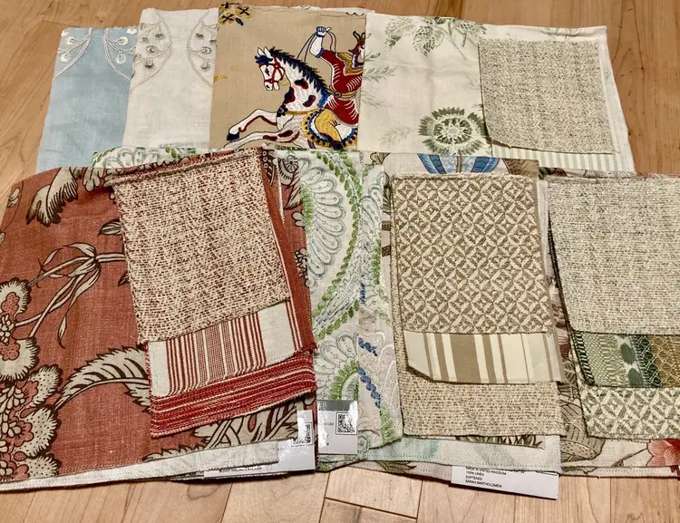 Designer Fabric Sample Fat Quarters