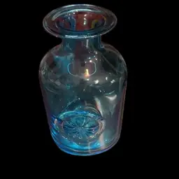 Dartington Art Glass Daisy Wax Seal Vase, 5.5 In H