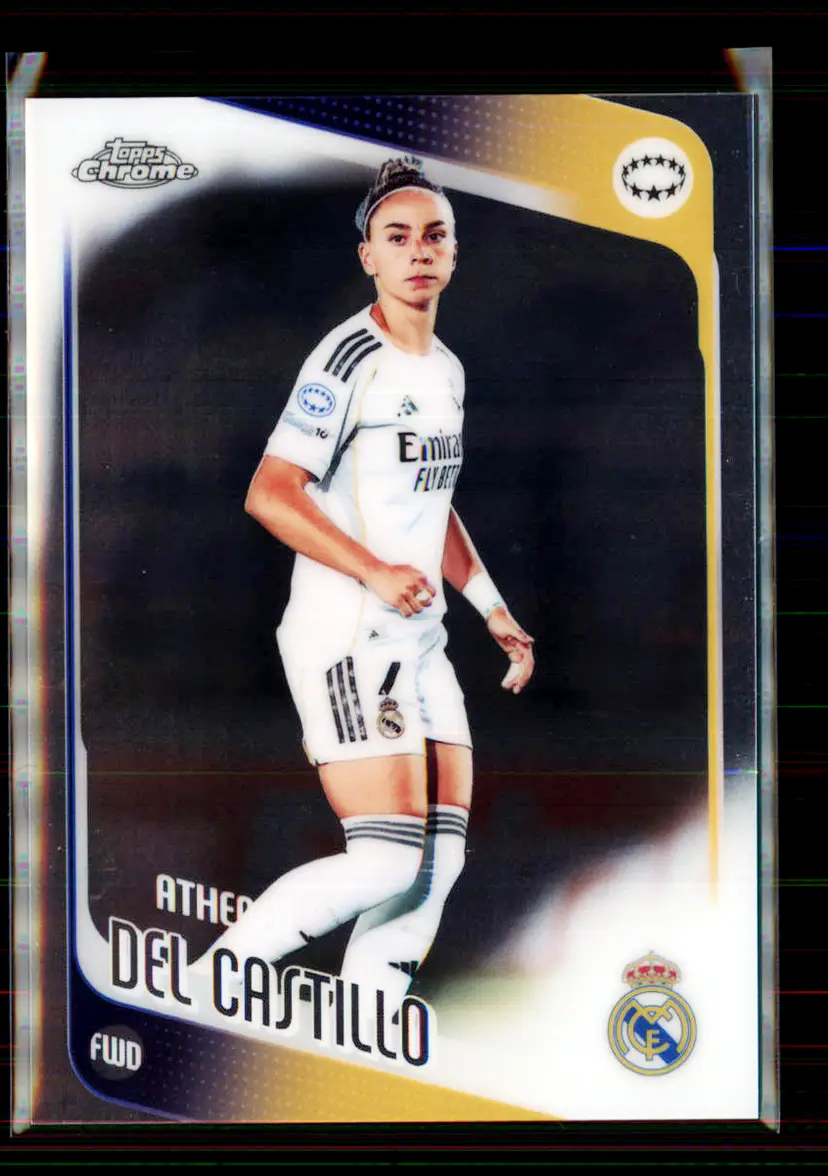 Athenea Del Castillo 2025-26 Topps Chrome UEFA Women's Champions League #10 -145 - Real Madrid C.F.