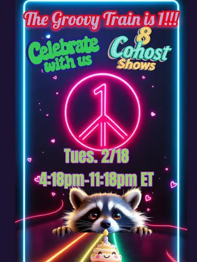 Groovy Train 1st Birthday 