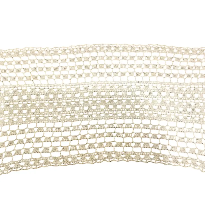 Large Rectangular Crocheted Doily