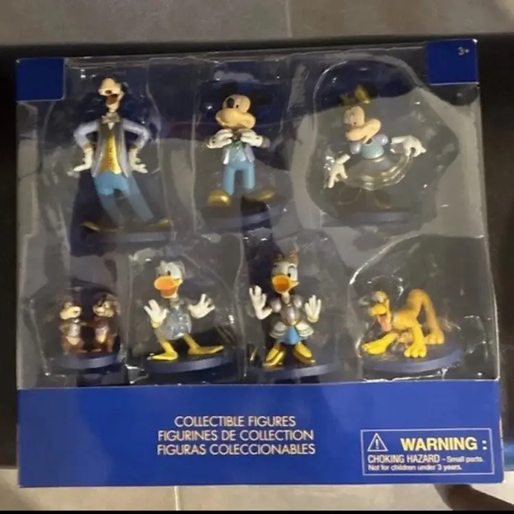 Disney Mickey Mouse and Friends 50th Anniversary Collectible Figures Set