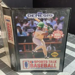 Sega Sports Talk Baseball Complete In Case