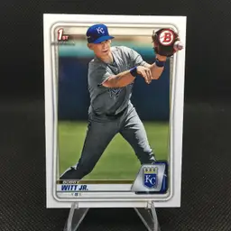 Bobby Witt Jr. 2020 Bowman 1st RC #BP-25 - Kansas City Royals