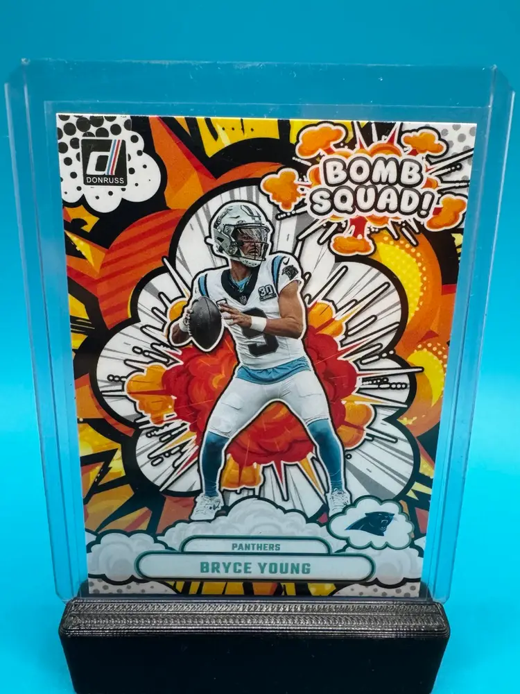 Bryce Young Donruss Bomb Squad Carolina Panthers