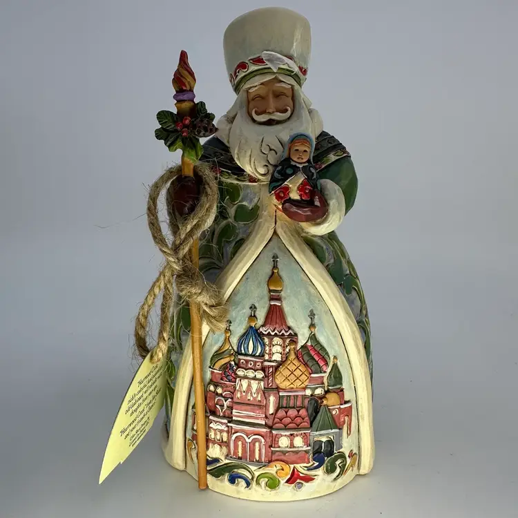 Jim Shore Heartwood Creek Grandfather Frost Russian Santa Figurine