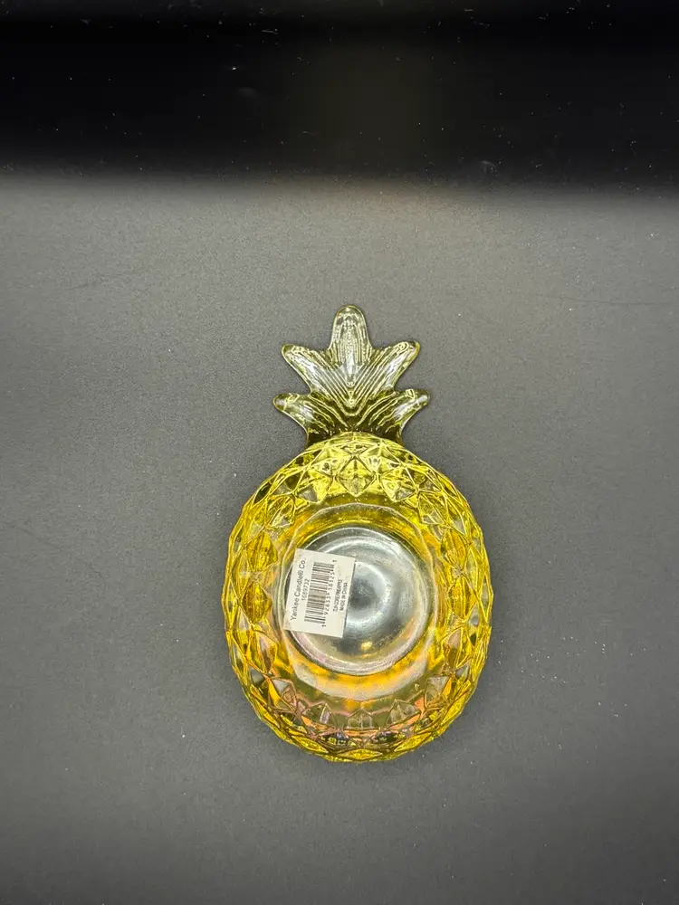 Iridescent Yankee Candle Pineapple Shaped Votive Holder