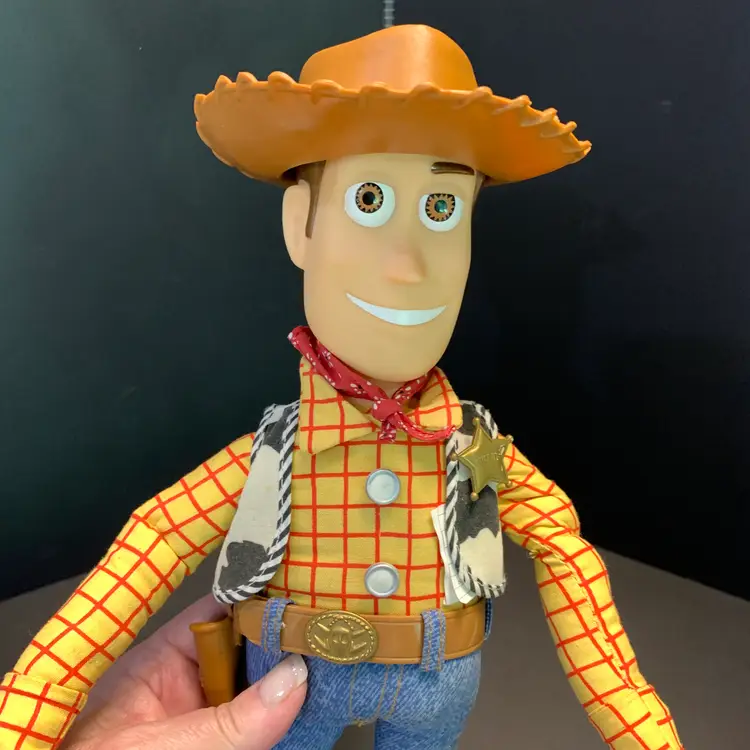 Toy Story Woody Action Doll 1995 AS IS