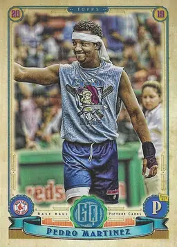 2019 Gypsy Queen Pedro Martinez SP #310 Boston Red Sox