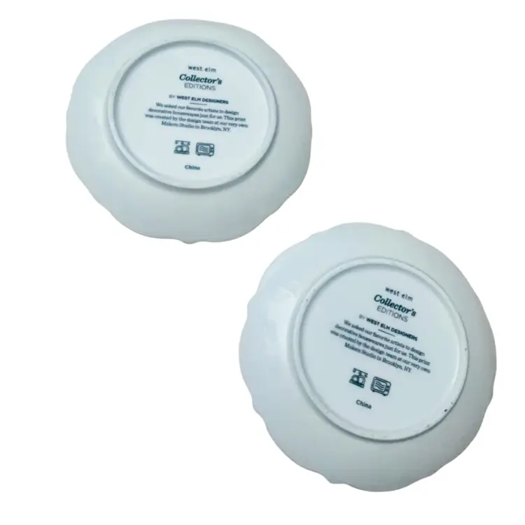 Set of 2 West Elm “How Sweet It Is” Small Plates