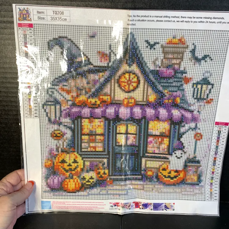 Pumpkin House Diamond Art Kit