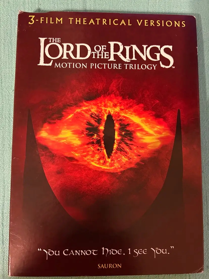 The Lord of the Rings: 3-Film Collection (DVD, 2014, 3-Disc Set) Ian McKellen