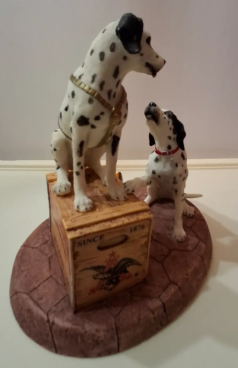 Budweiser Dalmation Figurine