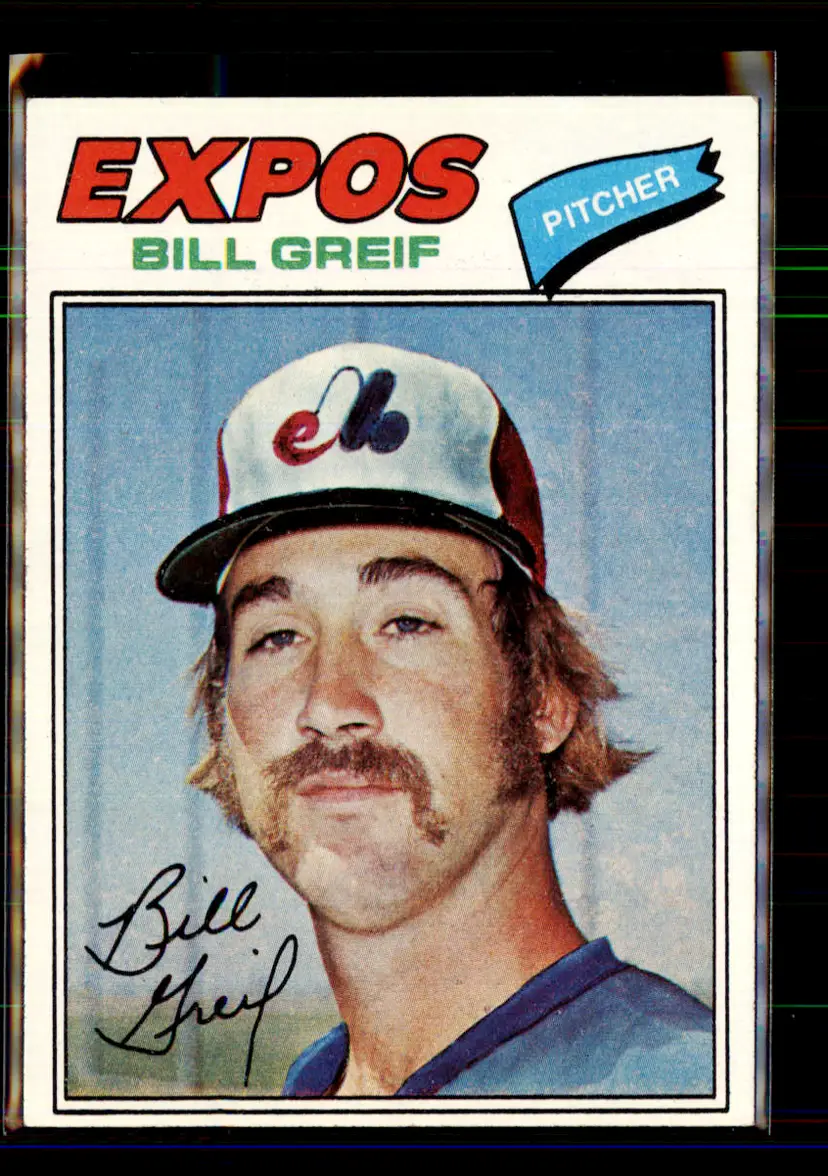 Bill Greif 1977 Topps #112 - (144) - Montreal Expos