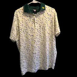 Goated Polo White masters Medium Short