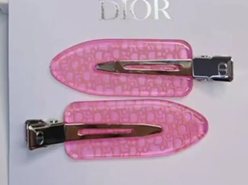 Dior Pink Hair Clips – Beauty GWP Exclusive