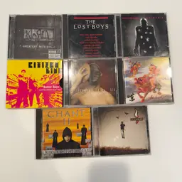 (Lot 8) CDs with Jewel Cases Mixed Genre Korn, Ozzy Osborne, Citizen Kane