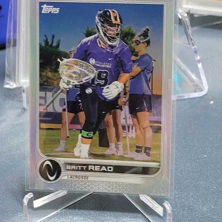 2023 Topps Athletes Unlimited Base Rainbow Foil #45 Britt Read