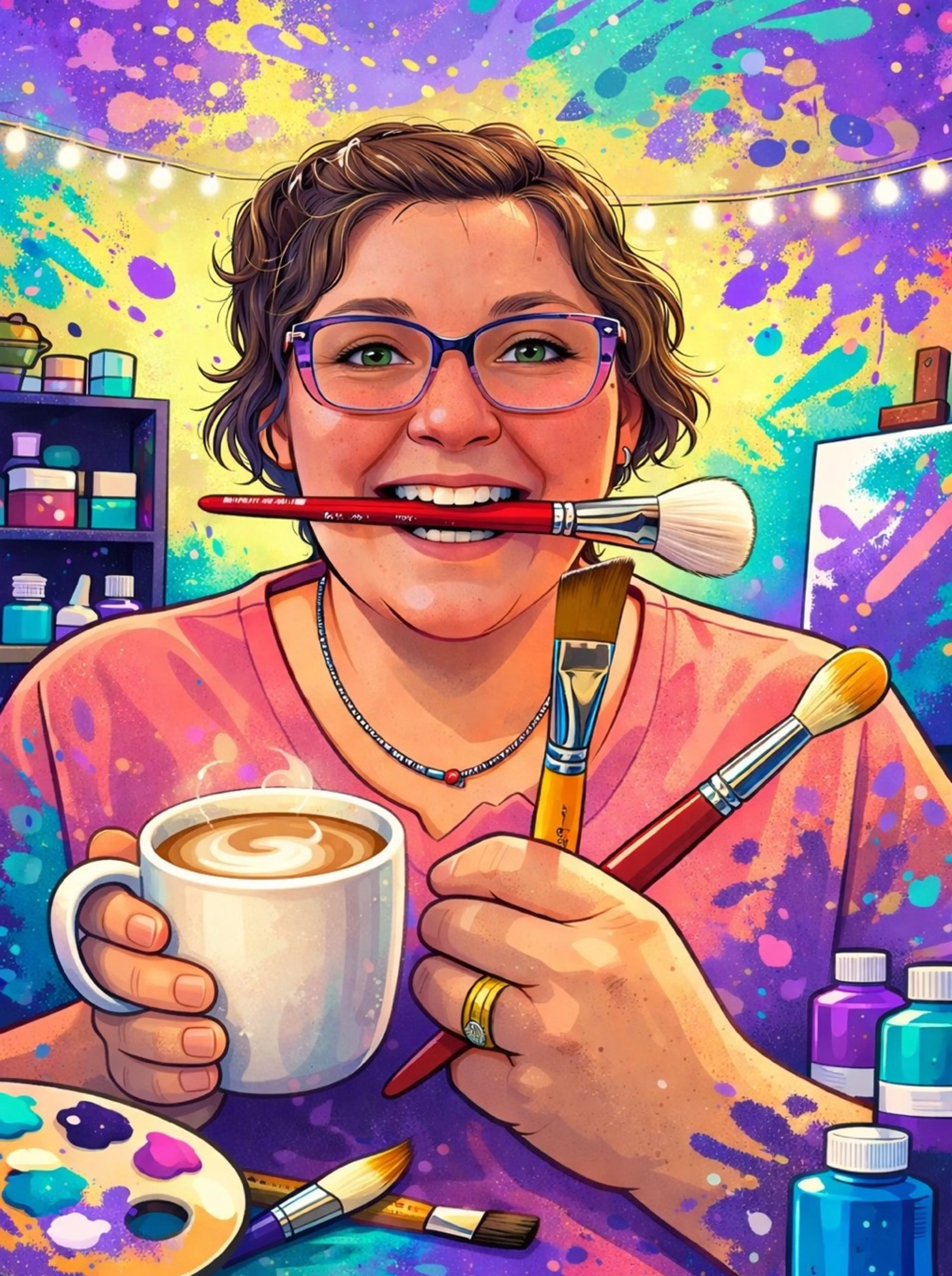 Painting Live 🎨🖌️🫟