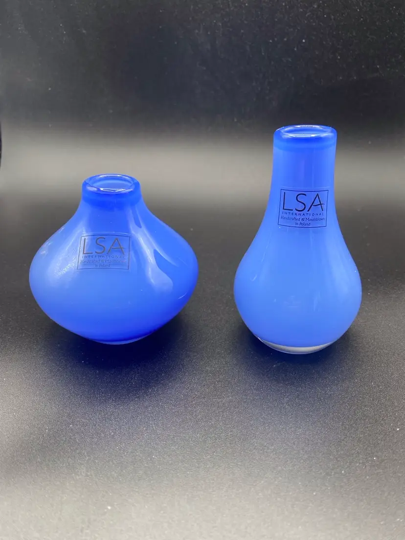 LSA International Polish Mouth Blown Glass