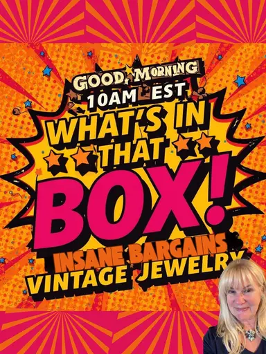 “What’s In That BOX” Vintage Necklaces? Brooches? Earrings?