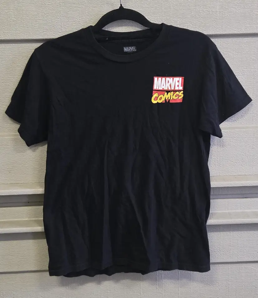 Marvel Comics Black short Sleeve T-Shirt Size Small