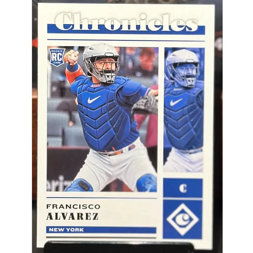 Francisco Alvarez New York Mets 2023 Panini Chronicles Rookie Card RC