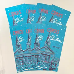 Carols for Christmas Song Book Prudential Insurance Company Vintage 1960s