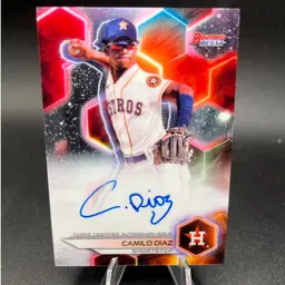 Camilo Diaz Auto 2023 Bowman’s Best Houston Astros