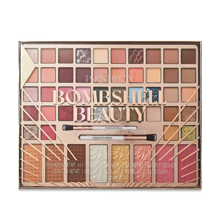Paris Hilton Bombshell Beauty - 54pc Ultimate Face & Eye Palette New & Sealed