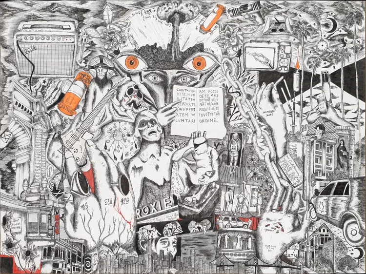 slow death 18x 24 print