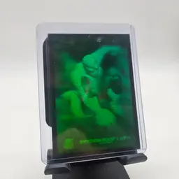 1994 Marvel 1st Edition Spiderman Green Hologram Chase 1 of 4 Holo