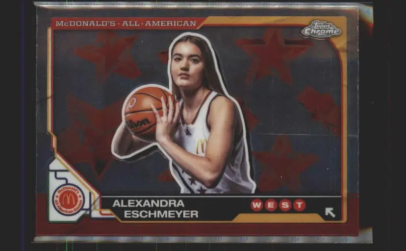 2025 Topps Chrome McDonald's All American #68 Alexandra Eschmeyer - (141)