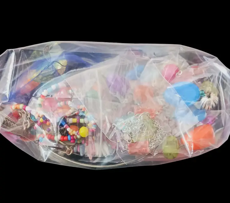 "CandyLand" Themed All Wearable Mystery Jewelry Collection 1 lb Vintage/Modern