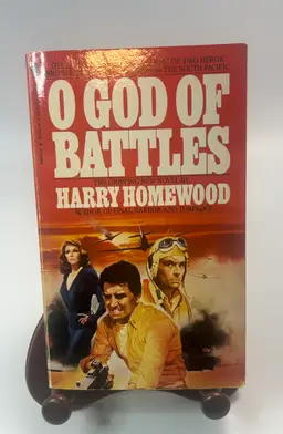 Vintage 'O God of Battles' Harry Homewood Paperback Book 1984 Bantam