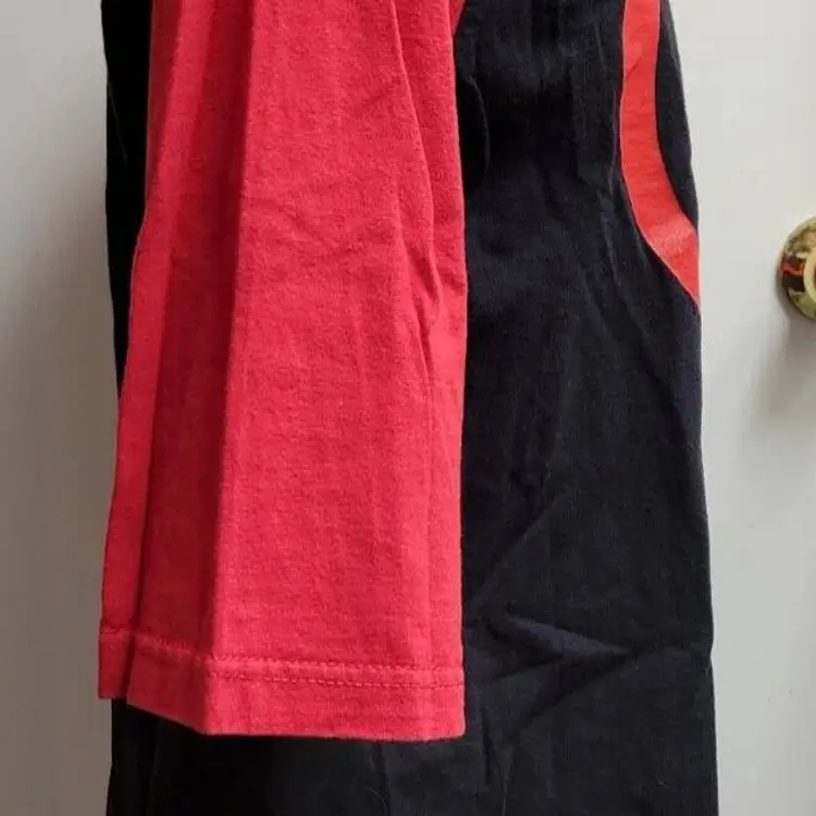 Marvel Comic's Deadpool Shirt 3/4th Sleeve Baseball Shirt Size Large