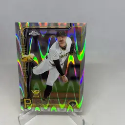 2025 Topps Chrome - Paul Skenes #300 RayWave Refractor