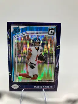 2024 Optic Malik Nabers Purple Shock