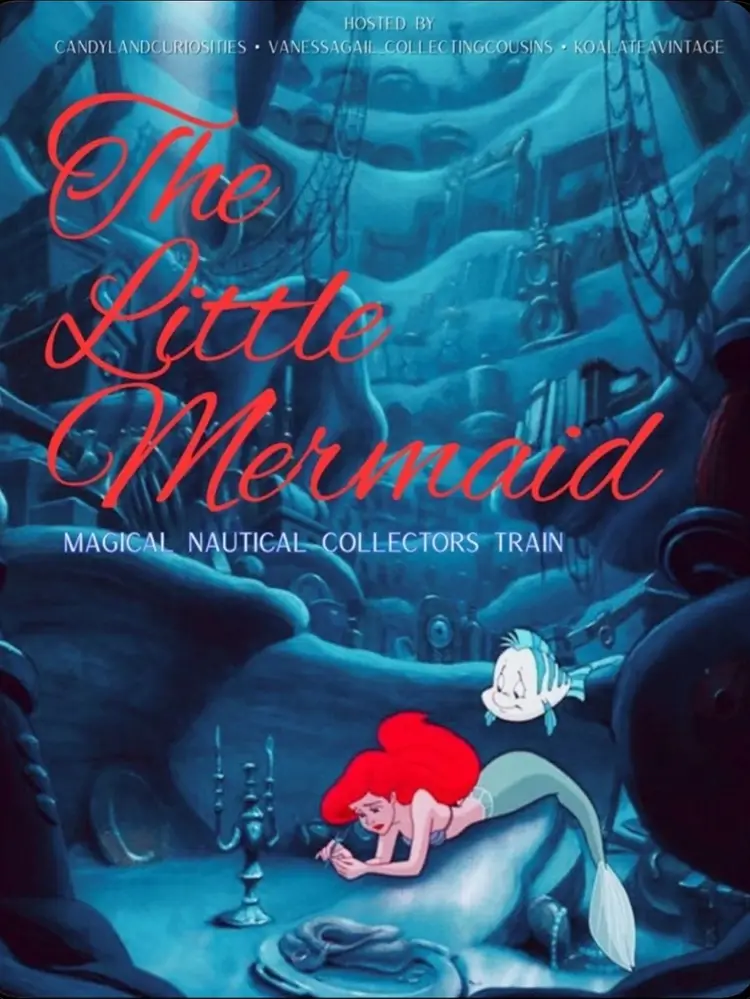 The Little Mermaid Train w/ Mel’s Collectibles 🦀🧜🏻‍♀️🐠
