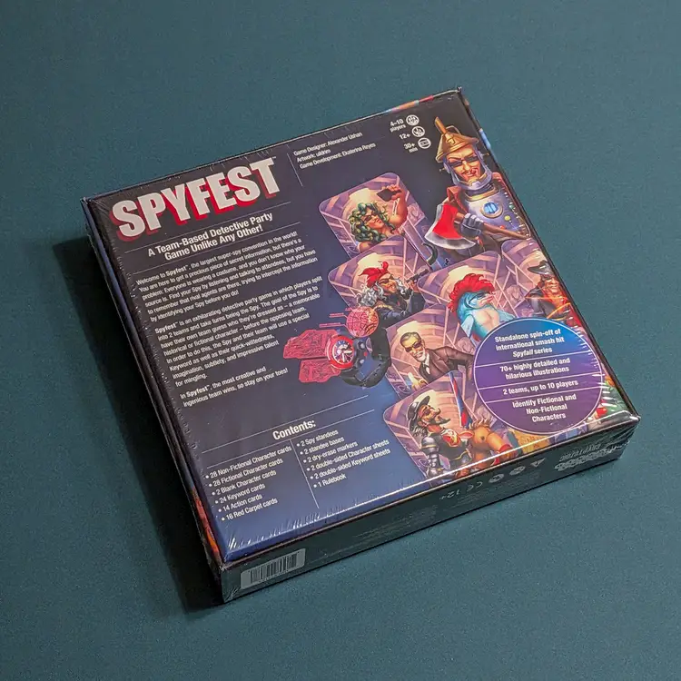 Spyfest: Team-Based Deduction Party Game (NIS)