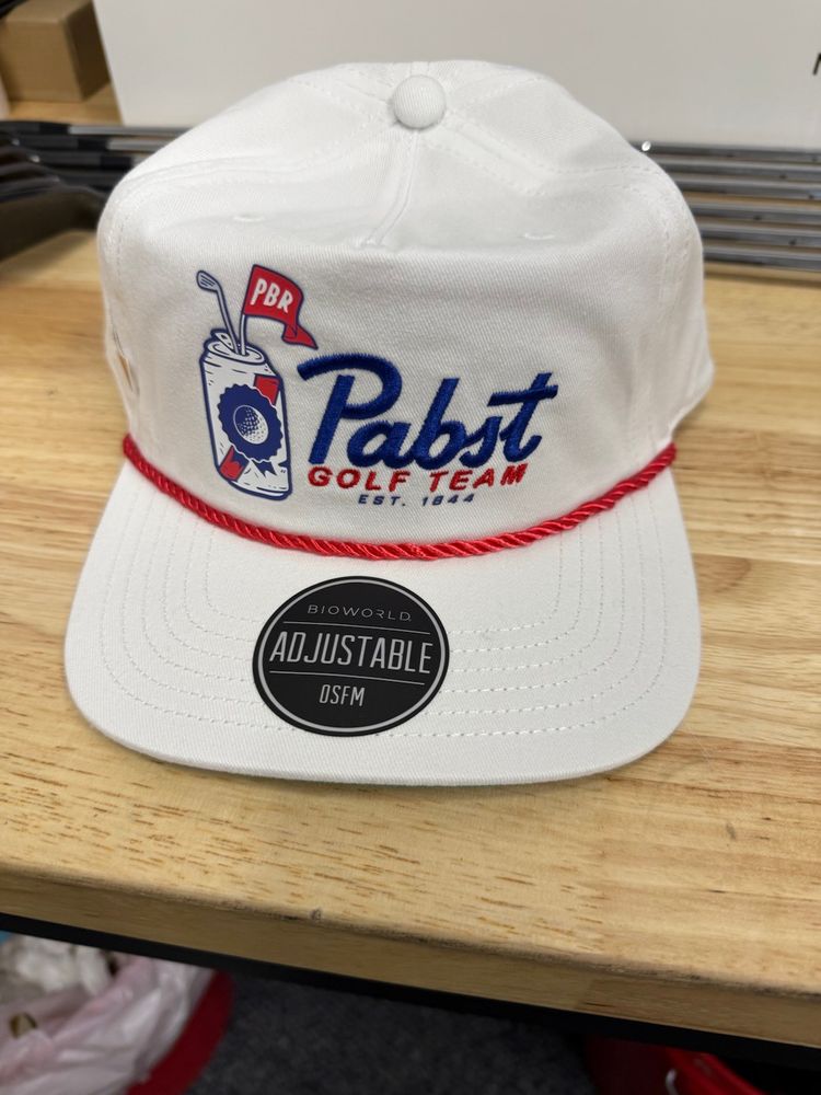 Pabst Golf Club Dad Hat New With Tags
