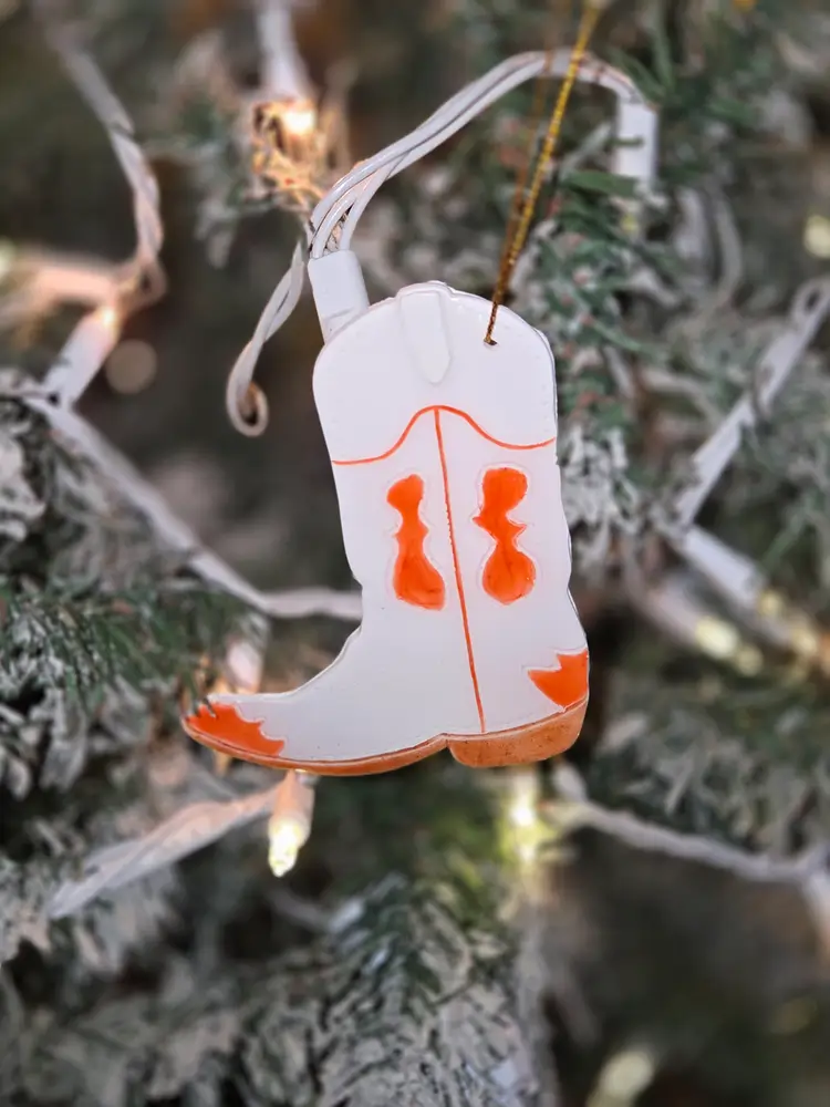 Cowboy Boot Ornament