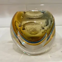 Fifth avenue Crystal Cased Vase Or Candle Holder