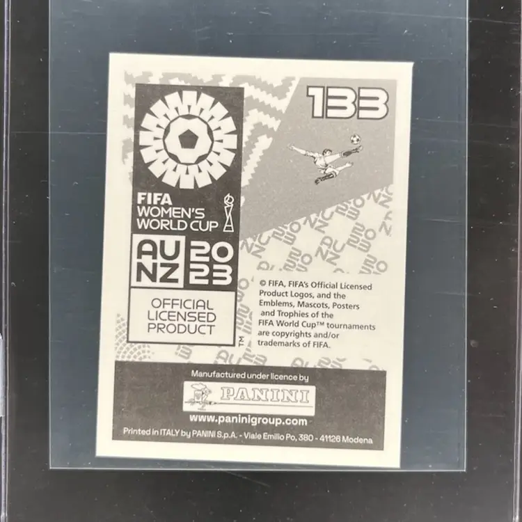 Jessie Fleming 2023 Panini Women’s World Cup Sticker Canada Soccer Card