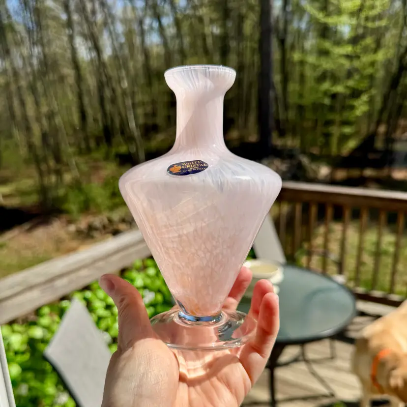 Pink Italian Art Glass